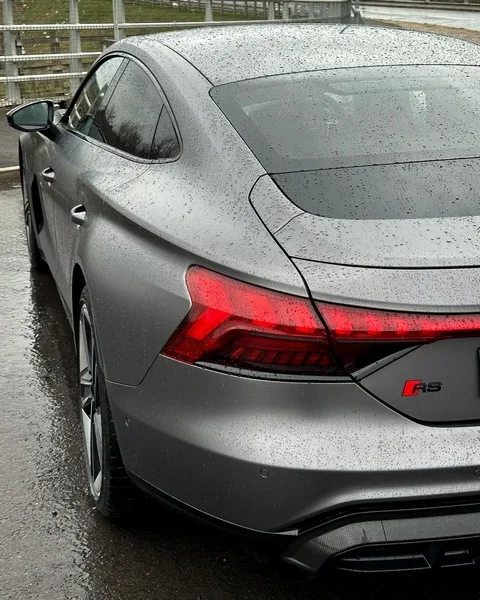 Audi RS satin grey left tail light (low quality)